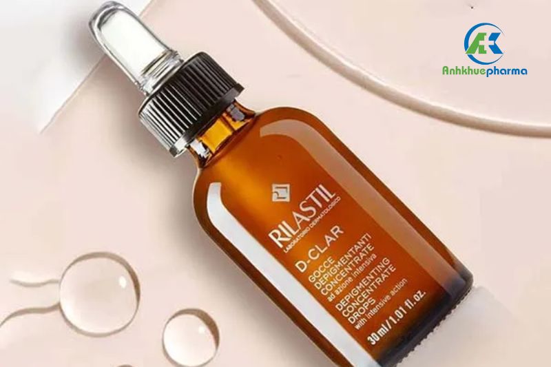 Rilastil D-Clar Depigmenting Concentrate In Drops ngăn chặn tăng sắc tố, giúp phục hồi, dưỡng ẩm và nâng tone da