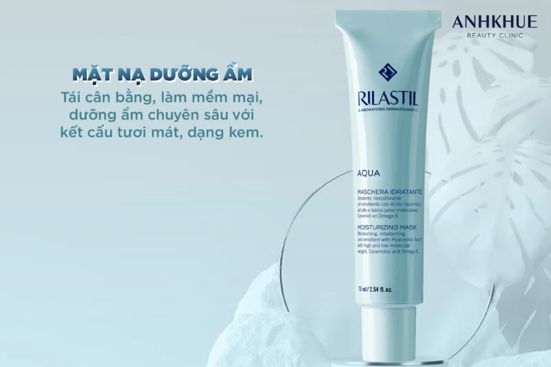 Mặt nạ dưỡng ẩm Rilastil Aqua Moisturizing Mask là lựa chọn tối ưu để cung cấp, duy trì độ ẩm tự nhiên cho da