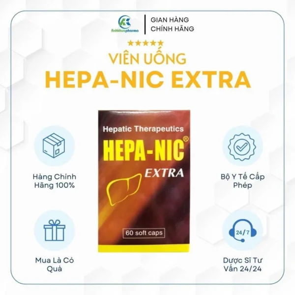 Đặt hàng hepa nic extra