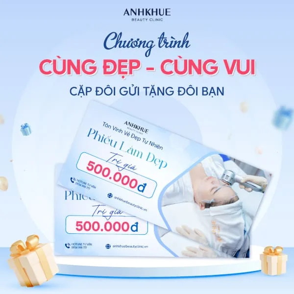 Anh Khuê Beauty Clinic trân trọng ra mắt chương trình “Cùng đẹp – Cùng vui”