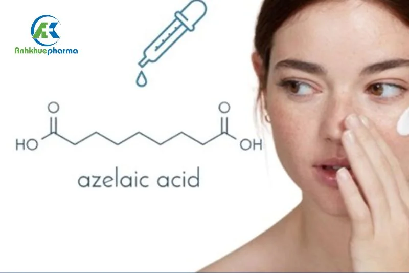 Azelaic acid ức chế quá trình sản xuất melanin và điều trị nám da