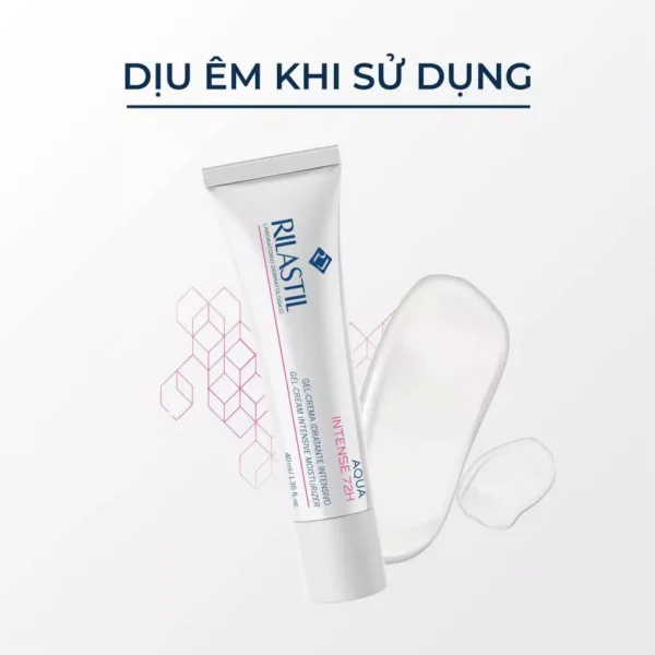 Rilastil Aqua Intense Gel Cream là lựa chọn hoàn hảo để nuôi dưỡng làn da nhạy cảm, dễ kích ứng, khô và mỏng manh