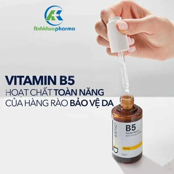 Vitamin B5: Hoạt chất toàn năng của hàng rào bảo vệ da vitamin b5