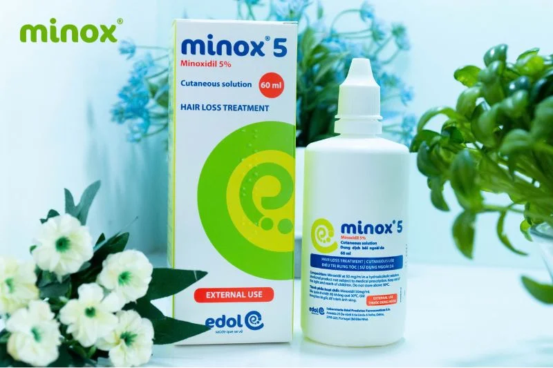 Minox 5% kích thích tóc mọc nhanh và đồng đều, đồng thời tăng độ dày tóc hiệu quả
