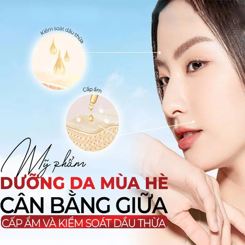Mỹ phẩm Rilastil dưỡng da mùa hè 2025: Cân bằng giữa cấp ẩm và kiểm soát dầu thừa my pham rilastil