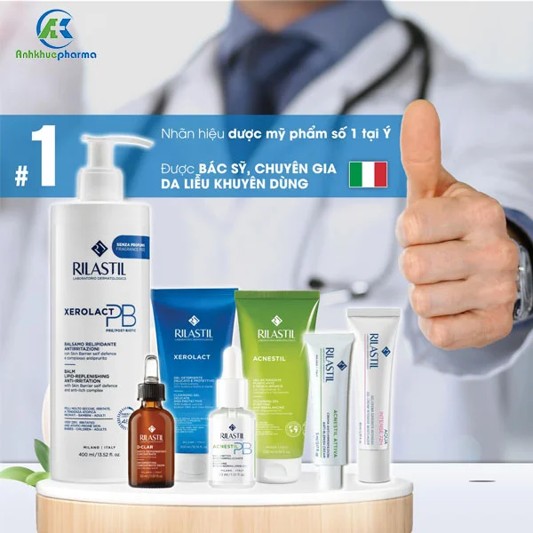 Skincare theo đồng hồ sinh học làn da – Dẫn đầu xu hướng thị trường mỹ phẩm 2025 rilastil 3