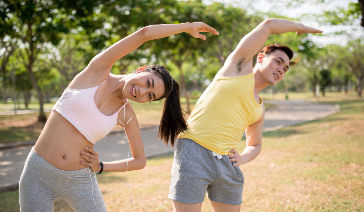 Thể dục giúp giảm các vấn đề tiêu hóa, cơ thể hấp thụ dinh dưỡng tốt hơn