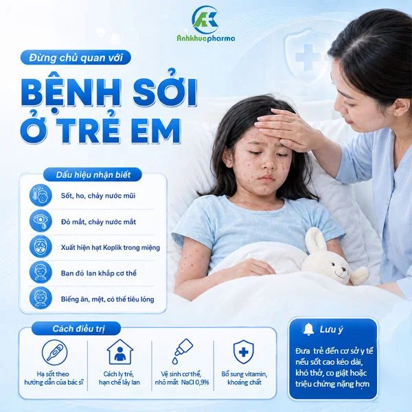 Bệnh sởi ở trẻ em: Dấu hiệu nhận biết và các phương pháp phòng ngừa benh soi tre em 2