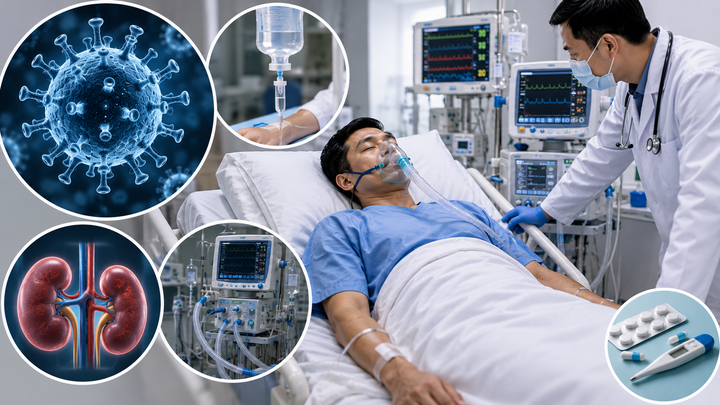 Triệu chứng nhiễm virus Hanta dễ nhầm với các bệnh khác: Hiểu rõ để phòng ngừa Điều trị người nhiễm virus Hanta hiện chủ yếu tập trung vào chăm sóc hỗ trợ, kiểm soát triệu chứng và xử lý biến chứng