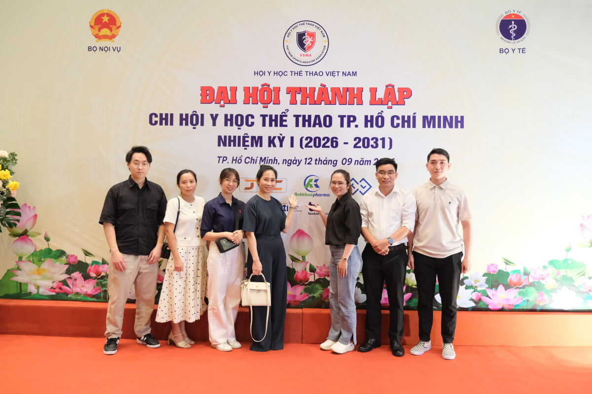 Anh Khuê Pharma trở thành đối tác chiến lược của Chi hội Y học Thể thao TP.HCM Anh Khuê Pharma trở thành đối tác chiến lược của Chi hội Y học Thể thao TP.HCM